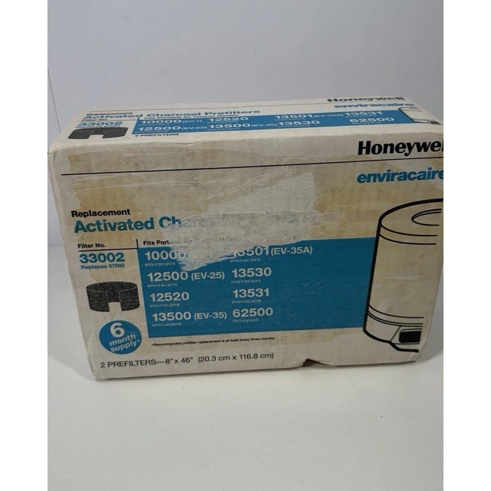 Honeywell Replacement Pre-Filter OEM 33002 for Enviracaire 62500 12520 NOS